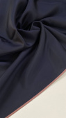 Подкладочная ткань темно-синяя (вискоза 100%), ширина 140 см Италия ПИС/140/56156