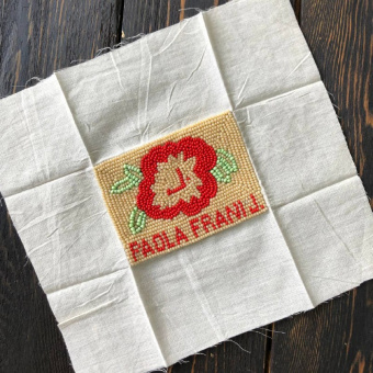 Нашивка PAOLA FRANI, 8,5*6,5 см НИБ/85/5693 по цене 330 руб./штука