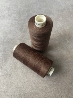 Нитки №120 Gutermann оттенок ореховый (полиэстер, намотка 1000 м) арт 120/672 по цене 260 руб./штука