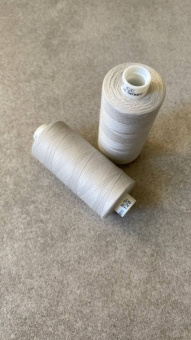 Нитки №120 Gutermann (А 282 CC) цвет светло-серый (полиэстер, намотка 1000 м) арт 120/008СС по цене 260 руб./штука