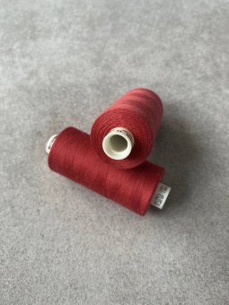 Нитки №120 Gutermann оттенок бледно-карминный (полиэстер, намотка 1000 м) арт 120/7112 по цене 260 руб./штука