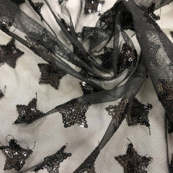 Сетка с эластаном Iv saint laurent, ширина 140 см СИЧ/140/1373 по цене 2 365 руб./метр
