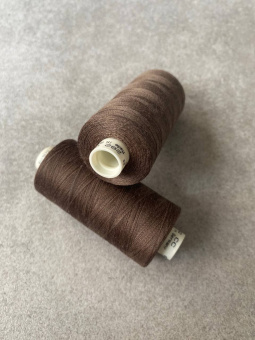 Нитки №120 Gutermann оттенок ореховый (полиэстер, намотка 1000 м) арт 120/672 по цене 260 руб./штука