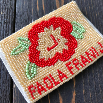 Нашивка PAOLA FRANI, 8,5*6,5 см НИБ/85/5693 по цене 330 руб./штука