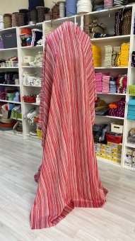 Трикотаж принт Missoni (вискоза 50%, полиэстер 25%, люрекс 25%), оттенки красный/розовый, ширина 160 см Италия МИР/160/56466 по цене 5 147 руб./метр
