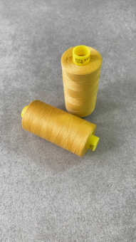 Нитки №120 Gutermann Mara цвет солнечно-желтый (полиэстер, намотка 1000 м) арт 120/415 по цене 260 руб./штука