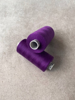 Нитки №120 Gutermann оттенок тёмно-пурпурный (полиэстер, намотка 1000 м) арт 120/373 по цене 260 руб./штука
