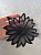 Нашивка "Черный цветок" Италия параметры: 15*14см АРТ.НИЦ/15/61558