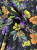Вискоза с цветами, цвет основы черный, ширина 140 см Италия ВИЧ/140/38033 по цене 1 497 руб./метр